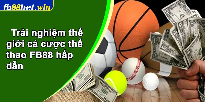 Trải nghiệm thế giới cá cược thể thao FB88 hấp dẫn